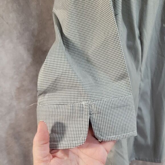 DCC Black and White Checkered Button Up Shirt - Picture 4 of 10